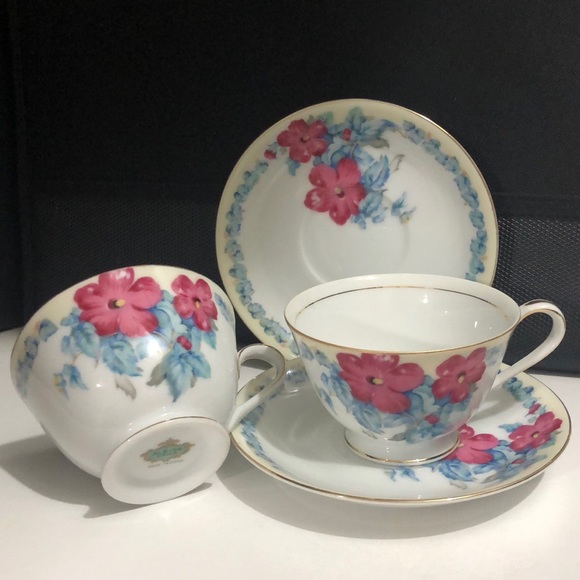Accents Albion China Made In Japan Cups Saucers Set Poshmark